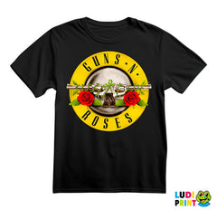 Guns N Roses Golden - Muzika - Majica