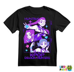 Rumi, Mira And Zoey - Lines - Huntrix - Kpop Demon Hunters - Majica