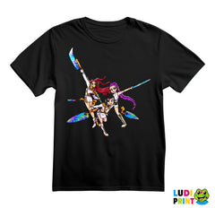 Rumi, Mira And Zoey - Costumes - Huntrix Logo - Kpop Demon Hunters - Majica