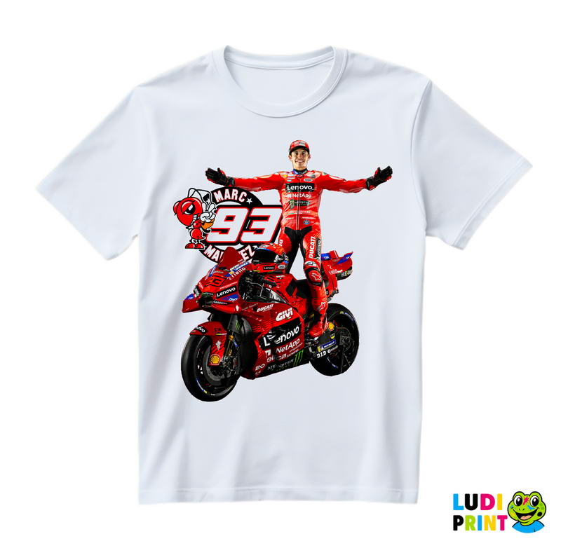 Marc Marquez Hands - Ducati - 93 - MotoGP - Sport - Majica