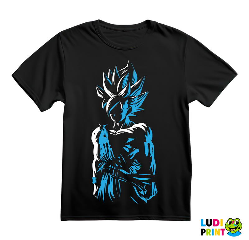 Blue Light Shine - Goku - Dragon Ball - Majica