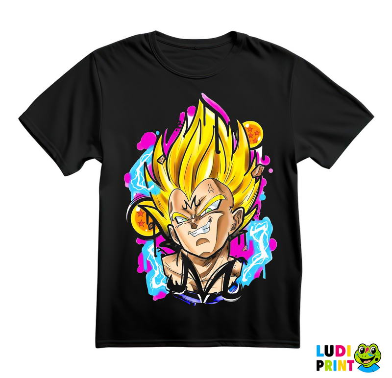 Vegeta Fighting Broly - Goku - Dragon Ball - Majica
