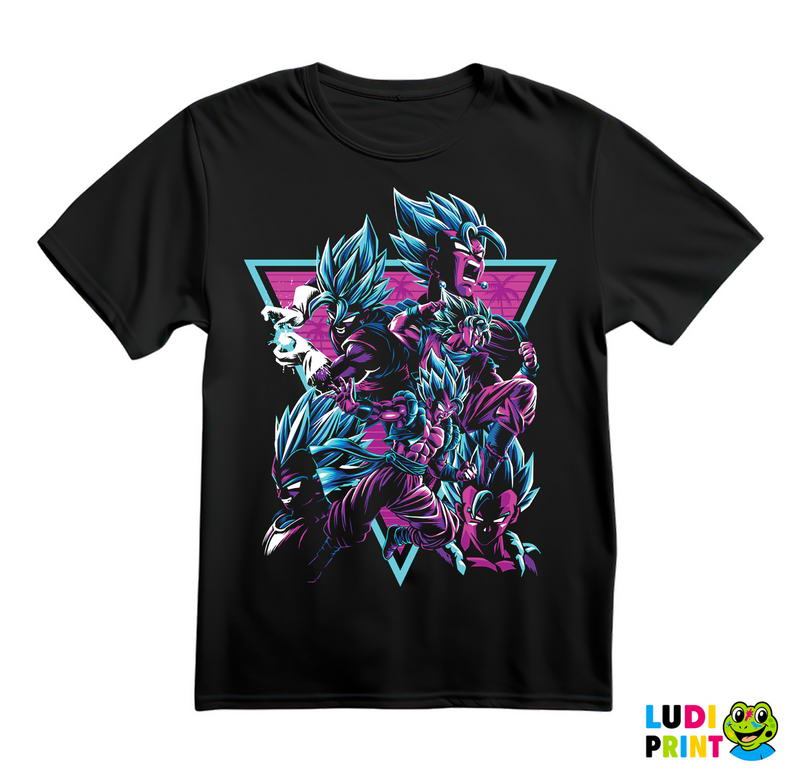 Dragon Ball Characters Retro - Goku - Majica