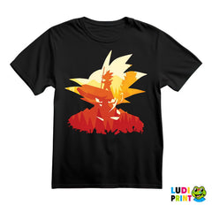 Double Exposure In My Head - Goku - Dragon Ball - Majica