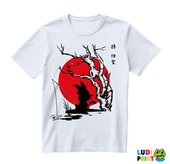 Fishing With The Red Moon - Goku - Dragon Ball - Majica