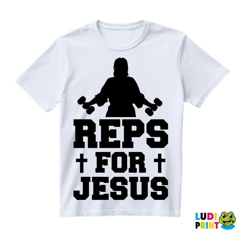 Reps For Jesus - Trening - Majica