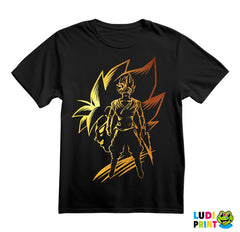 Golden Goku Black - Dragon Ball - Majica