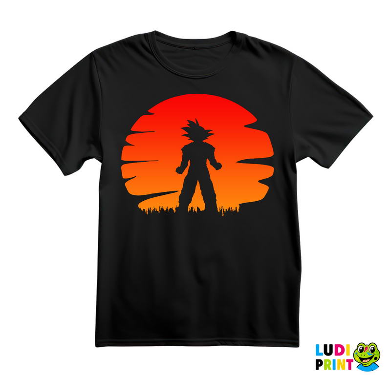 Sunset Silhouette - Goku - Dragon Ball - Majica