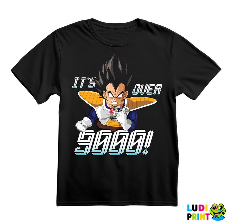 It's Over 9000 Vegeta Rage - Goku - Dragon Ball - Majica