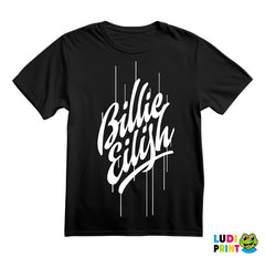 Billie Eilish Text Logo - Muzika - Majica