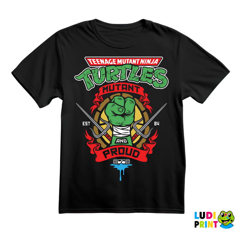 Mutant And Proud - Raphael - Nindža Kornjače - Majica