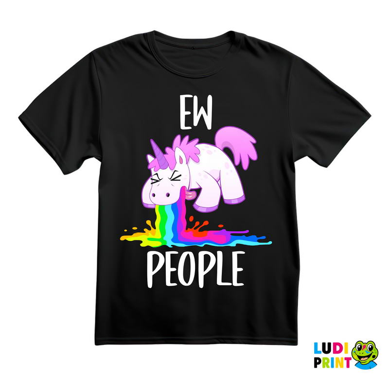Ew People Puke - Unicorn - Jednorog - Majica