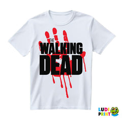 Bloody Hand Print Logo - The Walking Dead - Majica