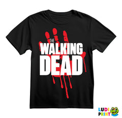 Bloody Hand Print Logo - The Walking Dead - Majica