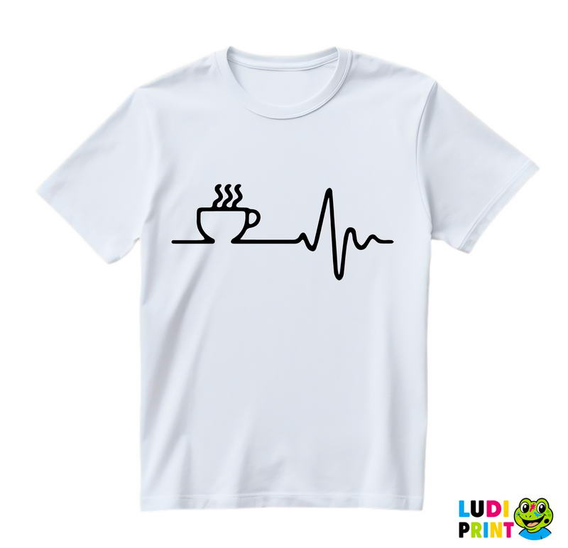 Coffee Makes Me Alive - Kafa - Majica