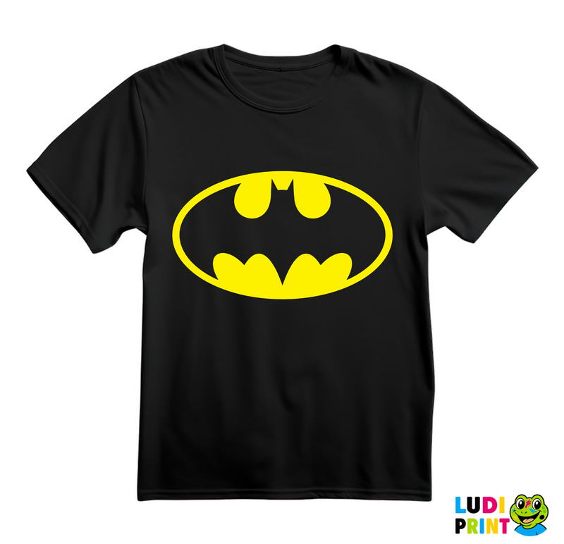 Logo - Black And Yellow - 1966 - Batman - Majica