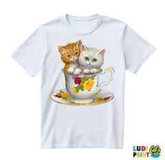 Kittens In a Teacup - Mačke - Životinje - Majica