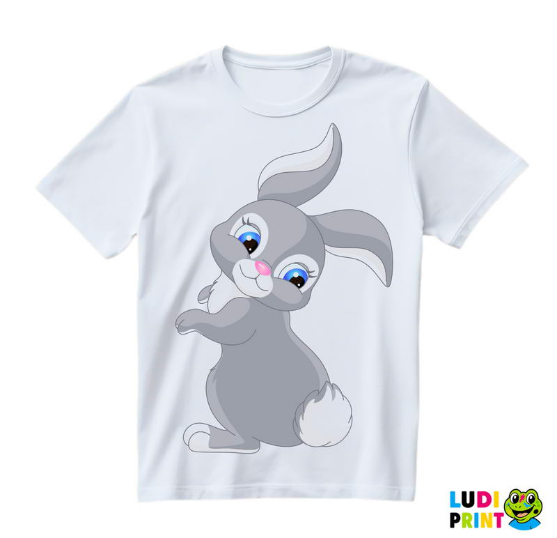 Rabbit Looking At Its Tail - Životinje - Majica