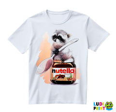 Racoon On Top Of Nutella - Životinje - Majica