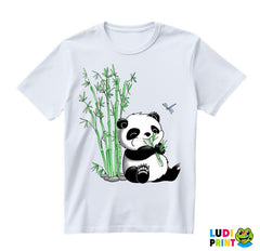 Little Panda Eating Bamboo - Životinje - Majica