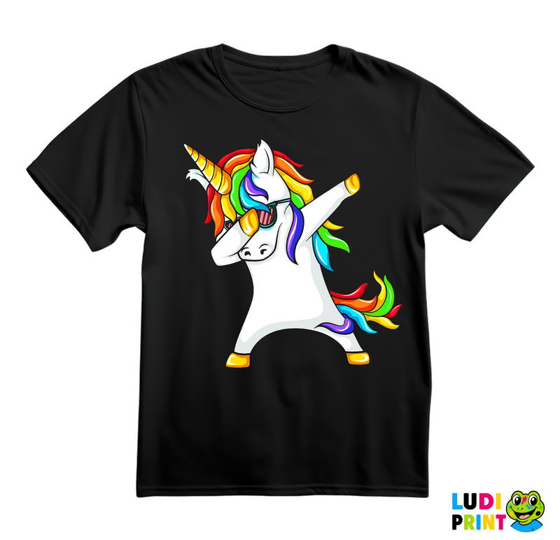 Rainbow Dab - Unicorn - Jednorog - Majica