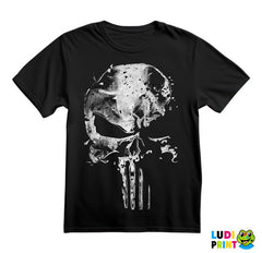 Broken Skull Logo - Punisher - Majica