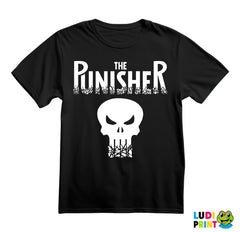 Comic Book Title Skull - Punisher - Majica