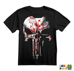 Blood On The Skull - Punisher - Majica