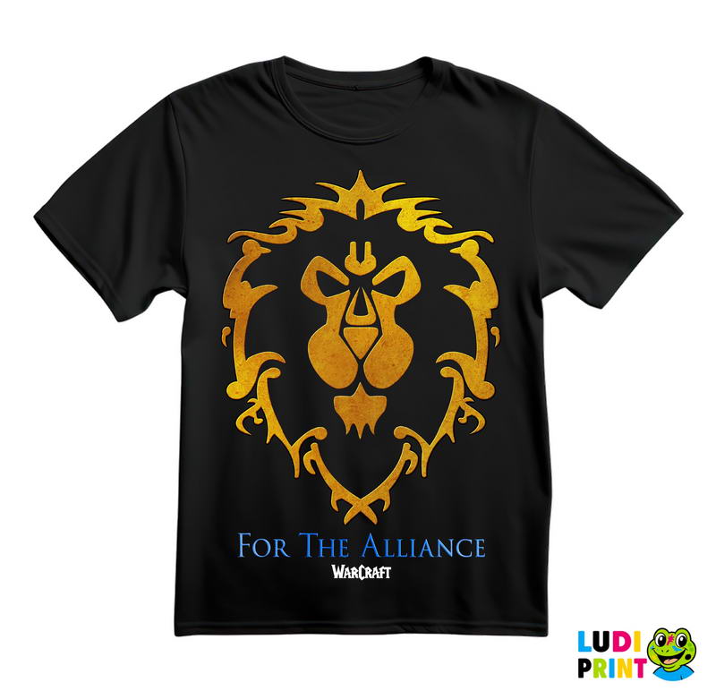 Alliance Golden Logo - World of Warcraft - Majica