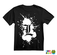 Splasing L Black - Death Note - Majica