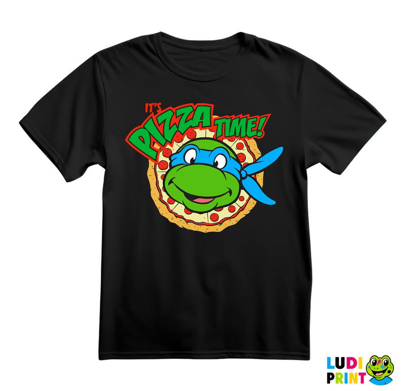 It's Pizza Time - Leonardo - Nindža Kornjače - Majica