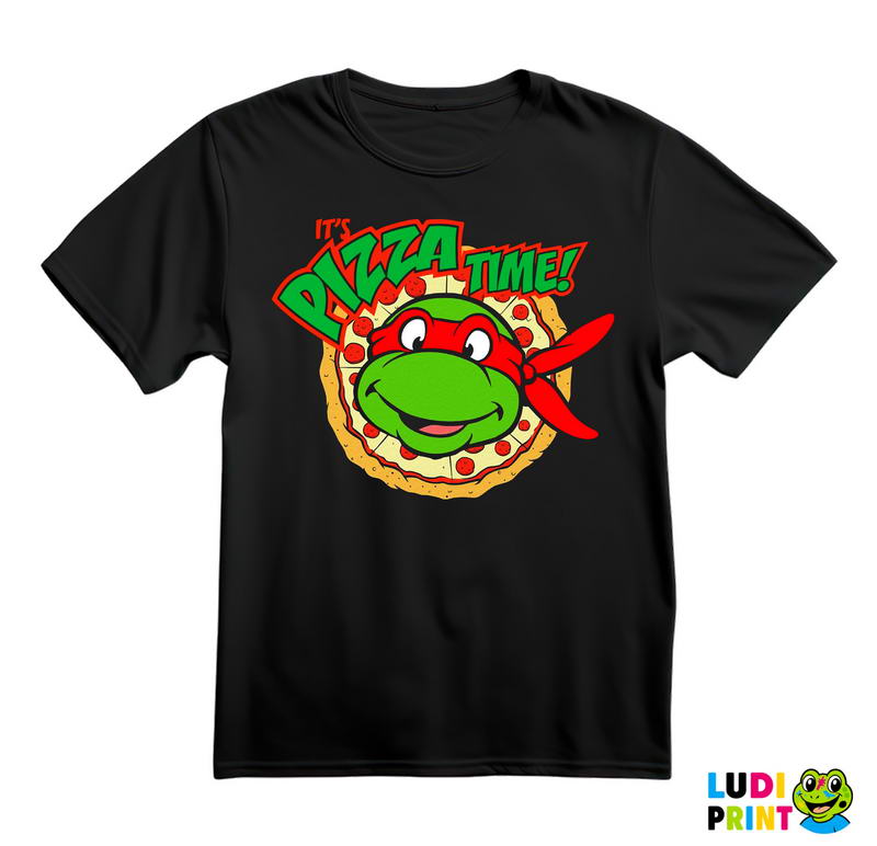 It's Pizza Time - Raphael - Nindža Kornjače - Majica