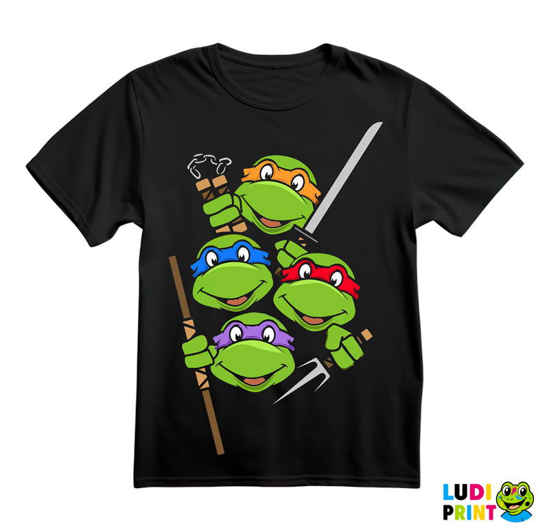 All Together - Nindža Kornjače - Majica