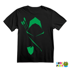 Green Shapes - Arrow - Majica