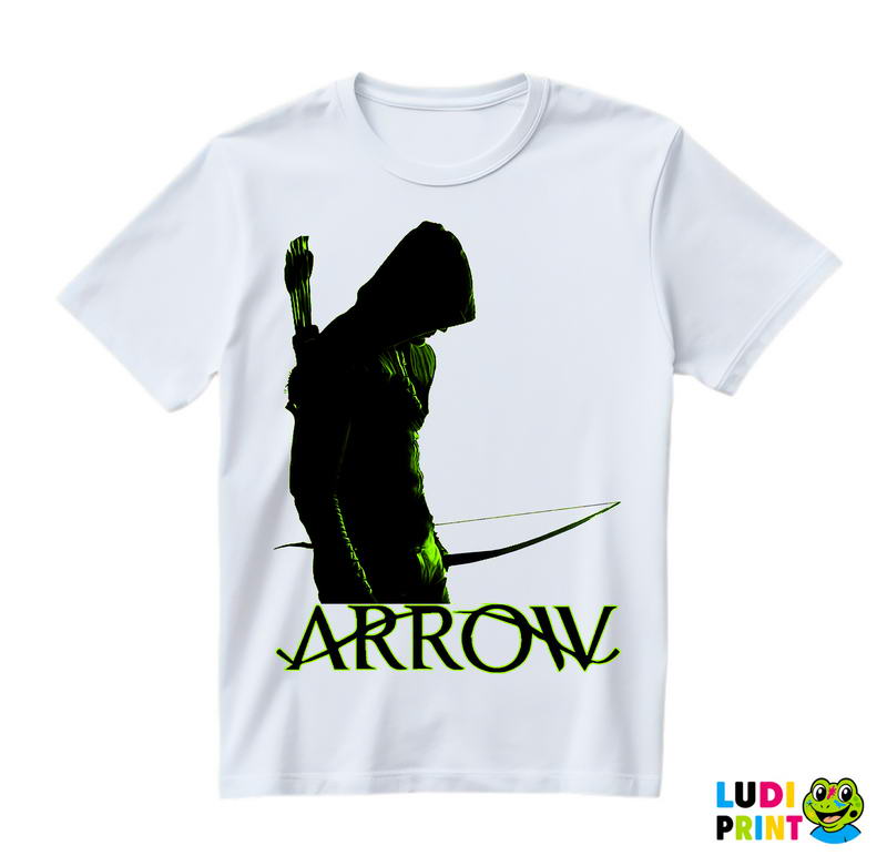 Black And Green - Arrow - Majica