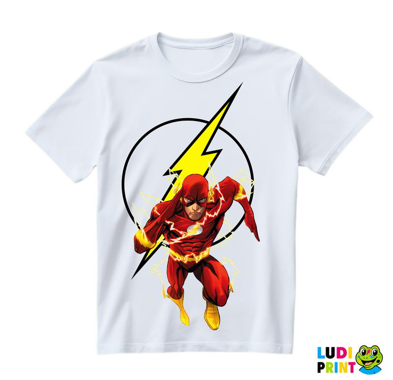 Logo And Barry Allen - Flash - Majica