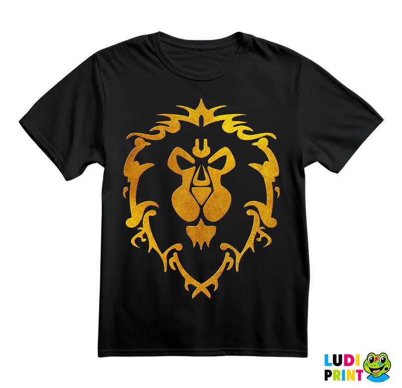 Alliance Golden Logo Solo - World of Warcraft - Majica
