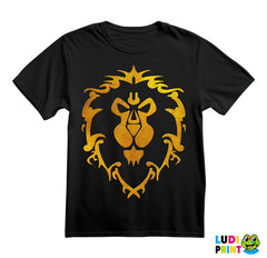 Alliance Golden Logo Solo - World of Warcraft - Majica