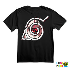 Kakashi Eye Hidden Leaf Symbol - Naruto - Majica