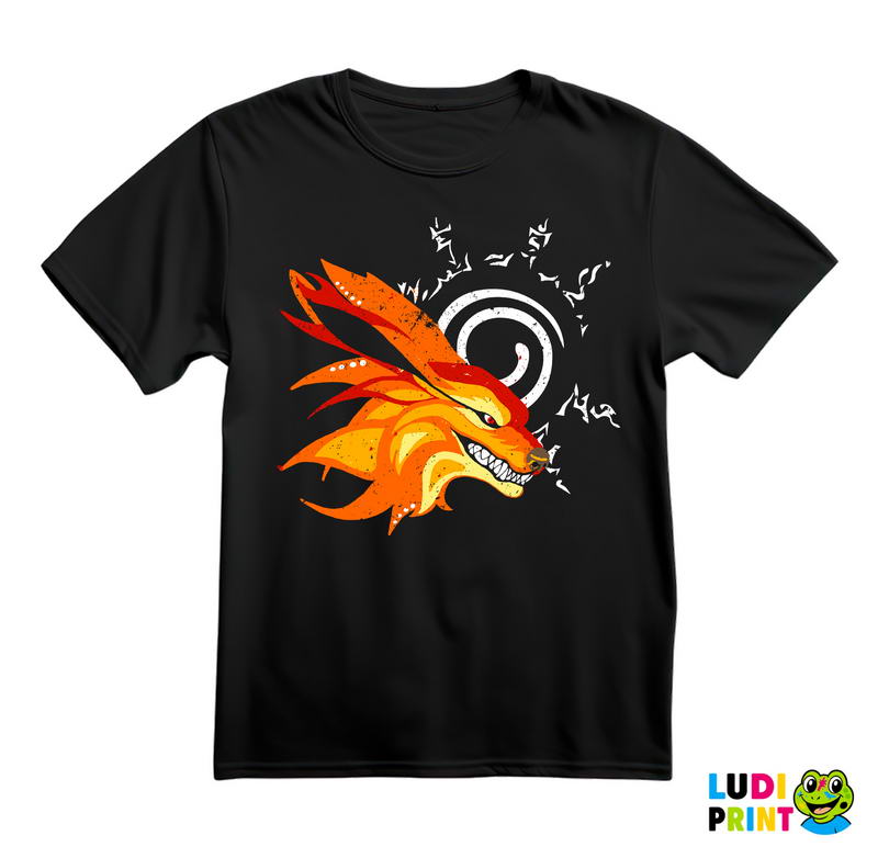 Nine Tailed Fox With The Seal Symbol - Naruto - Majica