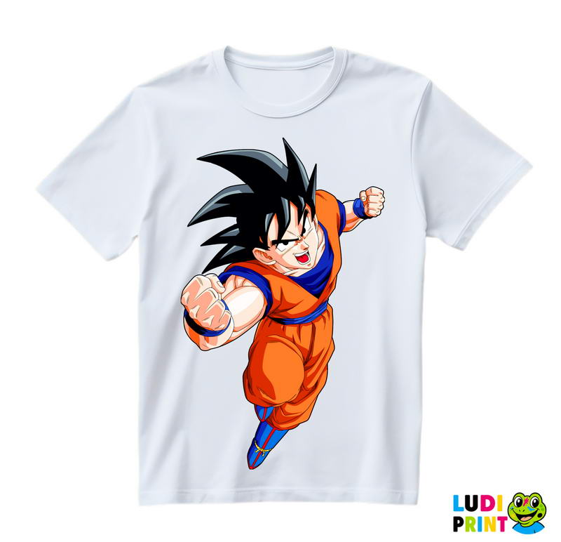 Attack - Goku - Dragon - Ball - Majica