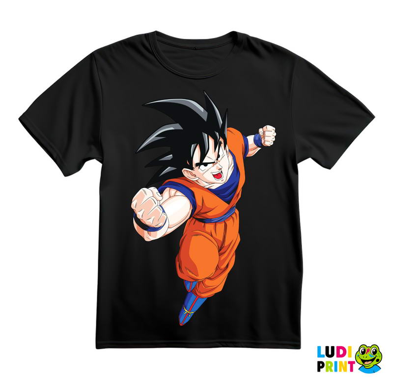 Attack - Goku - Dragon - Ball - Majica