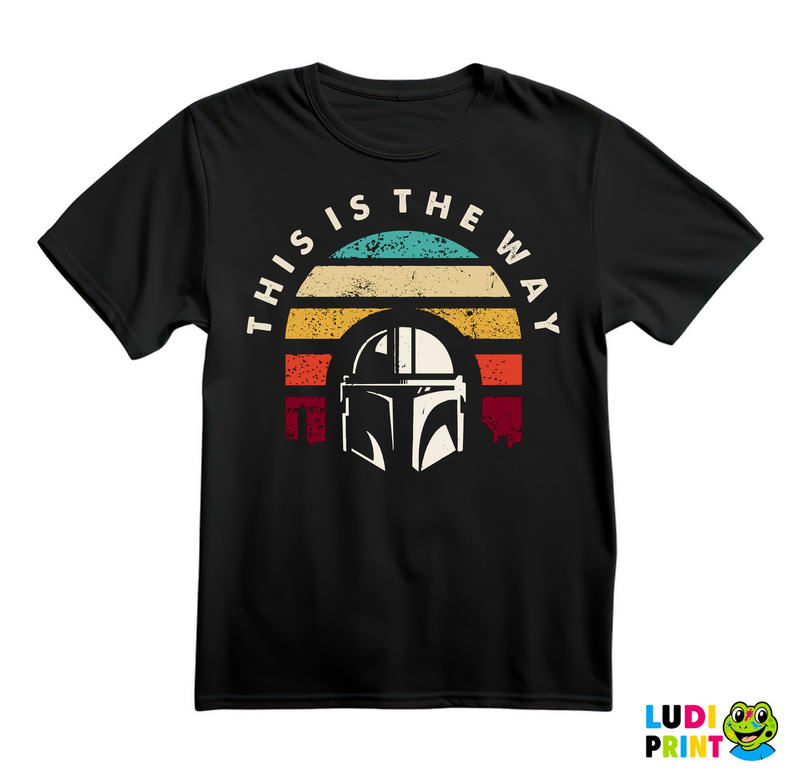Retro This Is The Way - Mandalorian - Star Wars - Majica