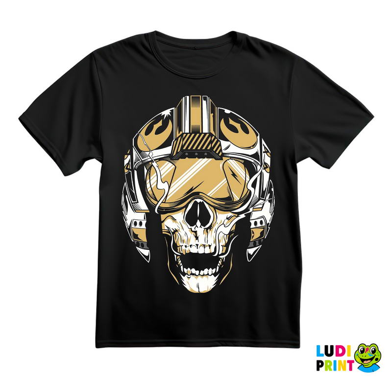 Rebel Alliance Pilot Skull - Star Wars - Majica