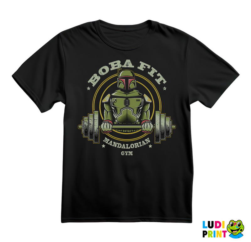 Boba Fit - Gym - Mandalorian - Star Wars - Majica
