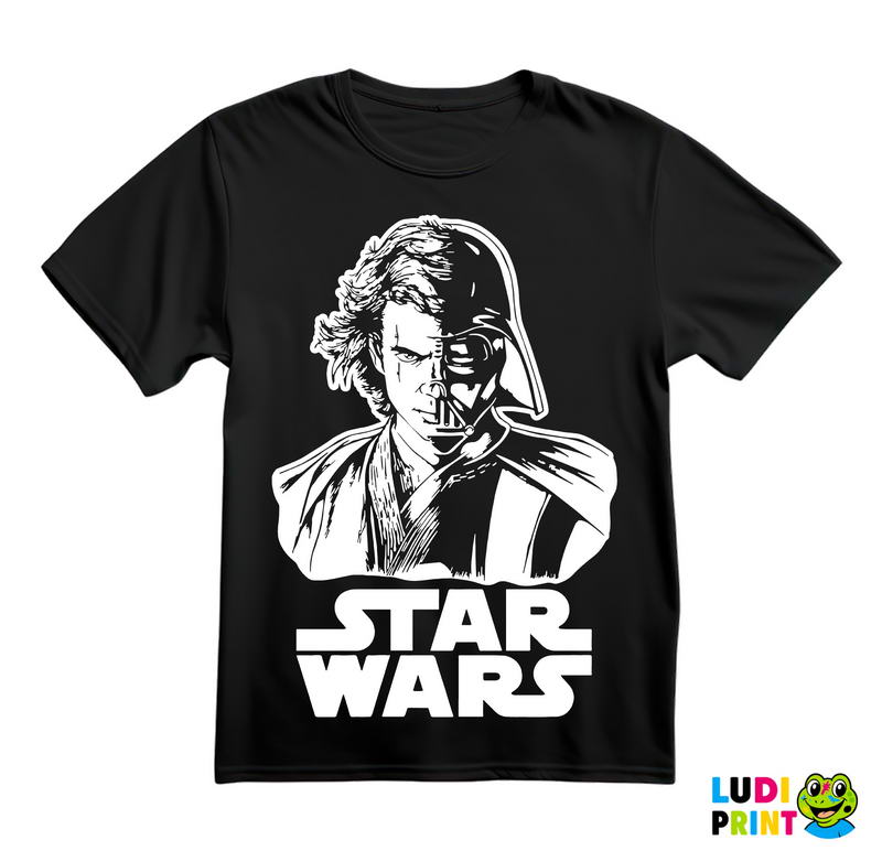 Half Anakin Skywalker Half Darth Vader - Star Wars - Majica
