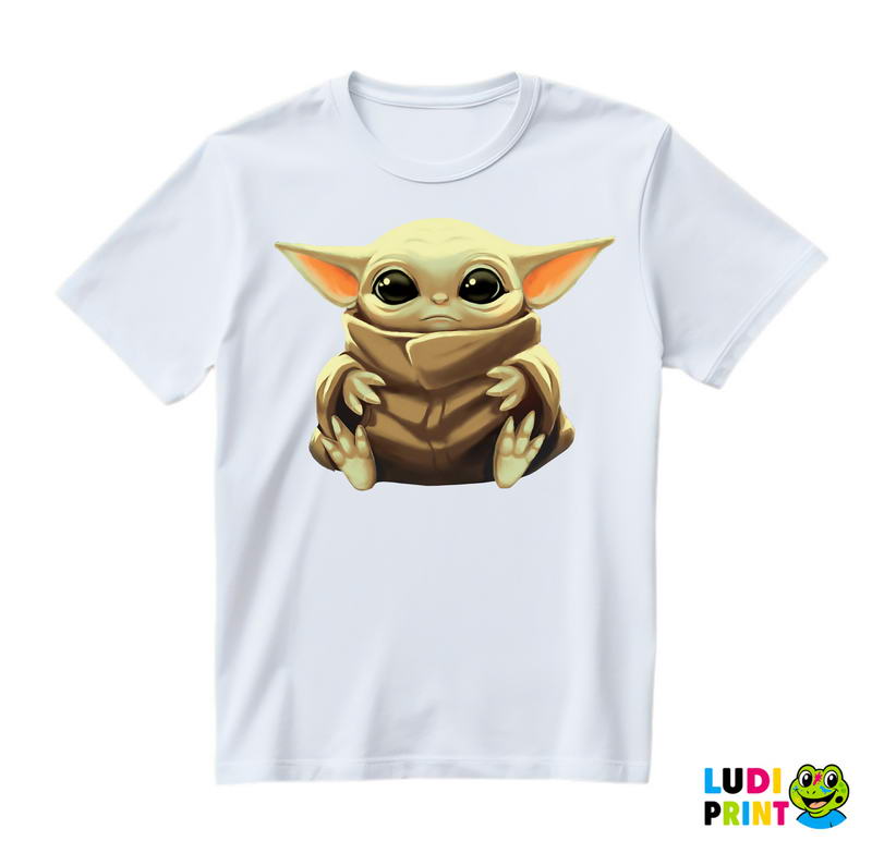 Baby Yoda Sitting - Yoda - Mandalorian - Star Wars - Majica
