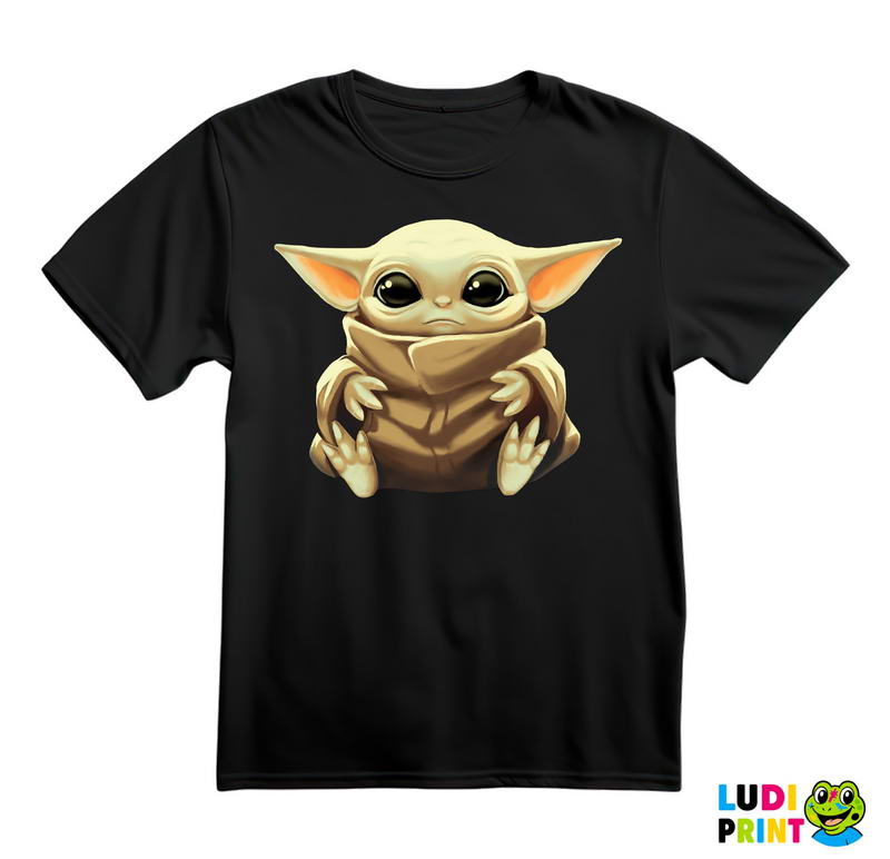 Baby Yoda Sitting - Yoda - Mandalorian - Star Wars - Majica