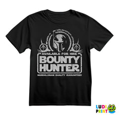 Available For Hire - Bounty Hunter - Mandalorian - Star Wars - Majica