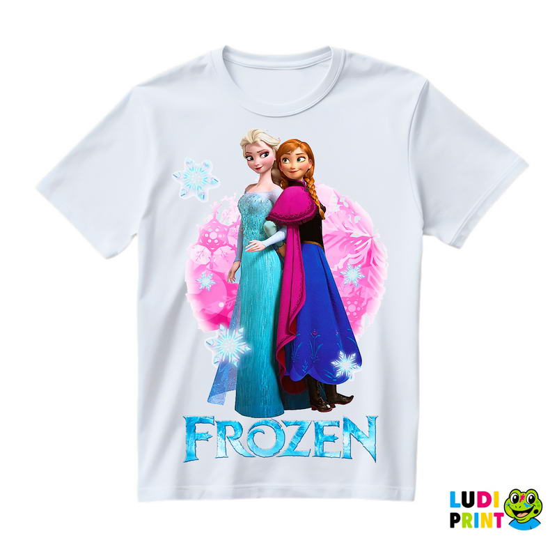 Elsa I Ana - Zaleđeno kraljevstvo - Frozen - Majica